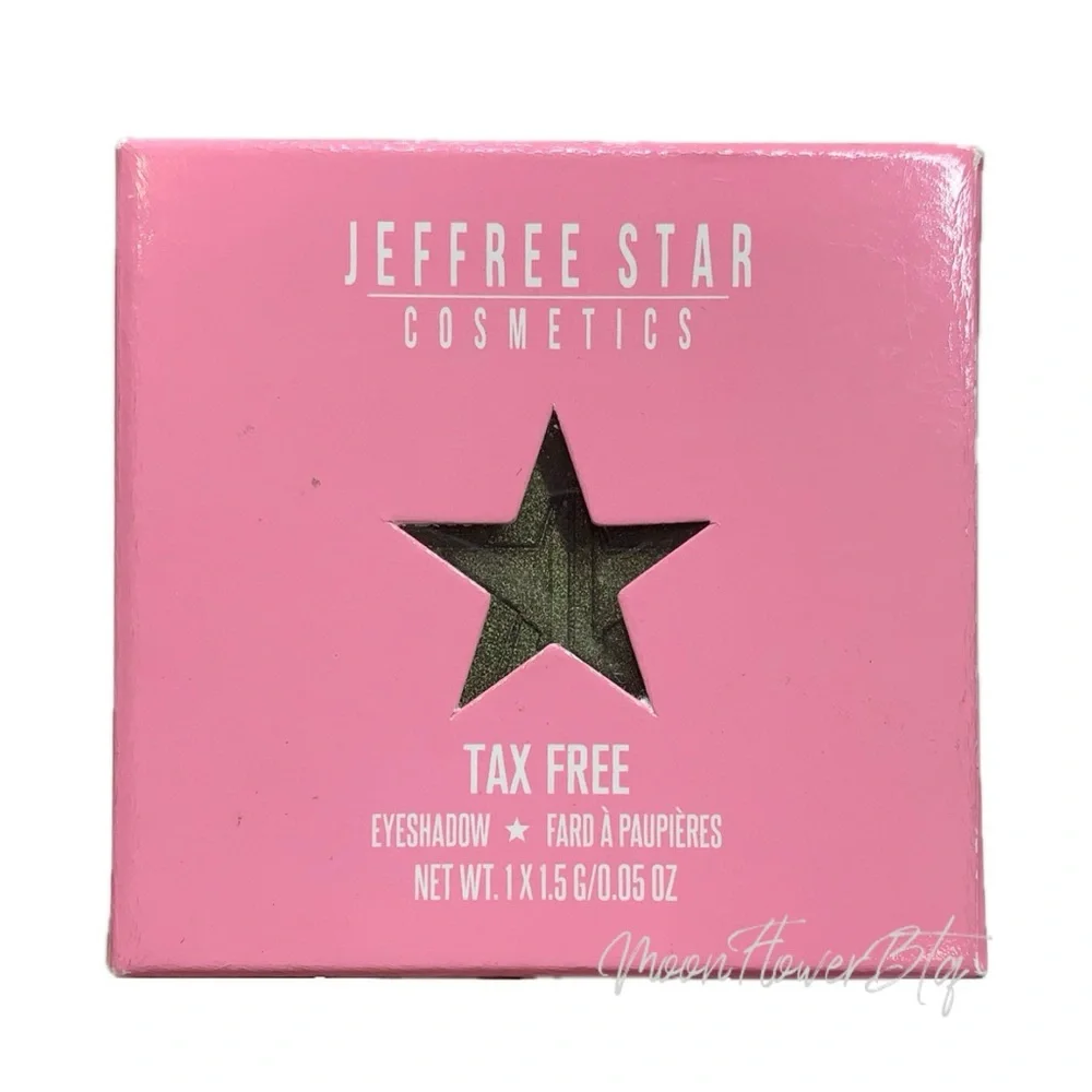 Jeffree Star Tax Free Metallic Green Gold Pressed Pigment Eyeshadow